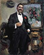 Konstantin Korovin Portrait oil on canvas